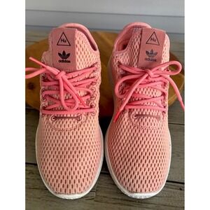 Adidas Pharrell Williams Tennis HU Sneakers Women 6 Pink CP9803